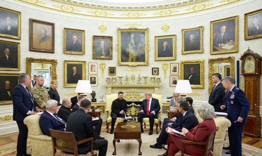 Trump, Beyaz Saray’da Zelenskiy ile bir araya geldi