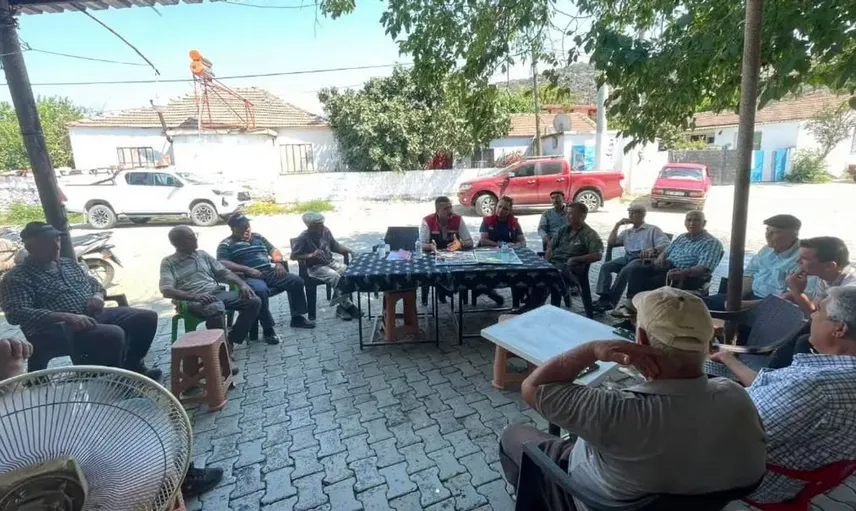 Aydın'da tarım üreticilerine orman yangınına karşı uyarılar yapıldı