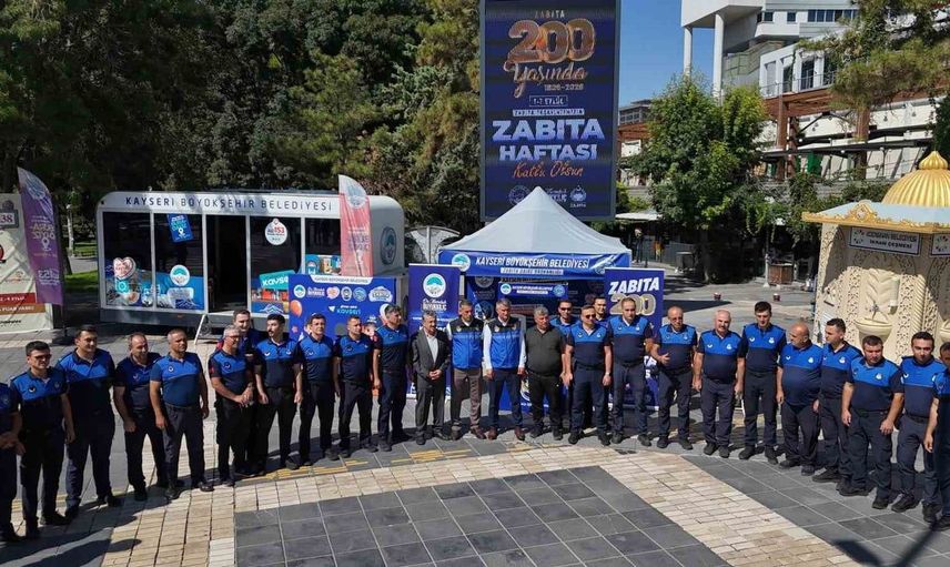 Zabıta Haftası'nda kayseri'de renkli etkinlikler