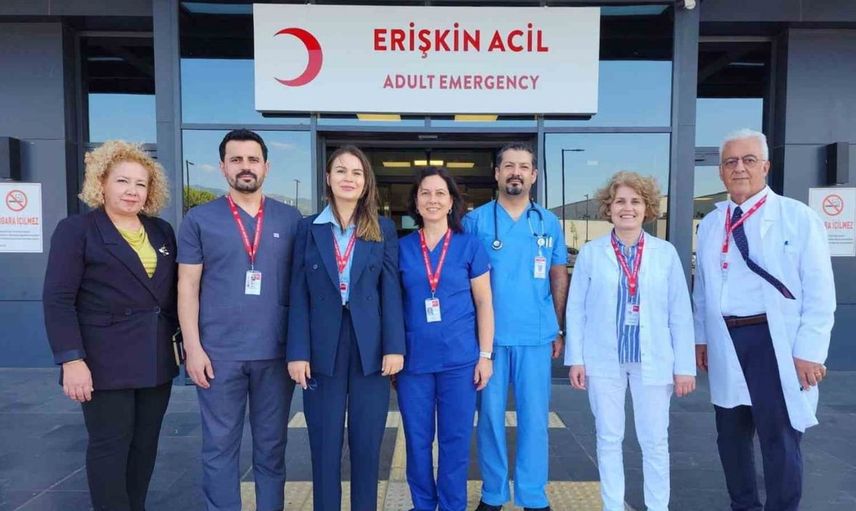 Aydın şehir hastanesi acil servisindeki sağlık hizmetleri yerinde incelendi