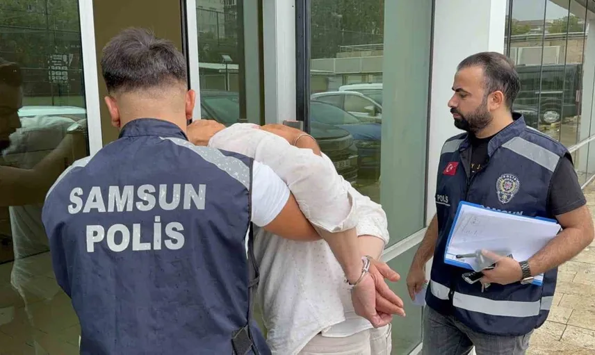 Samsun'da emlak ofisi önünde yaşanan silahlı saldırının faali tutuklandı