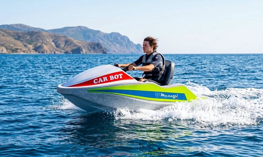 Deniz üzerinde motosiklet deneyimi sunacak: Musatti'den yenilikçi Carbot projesi