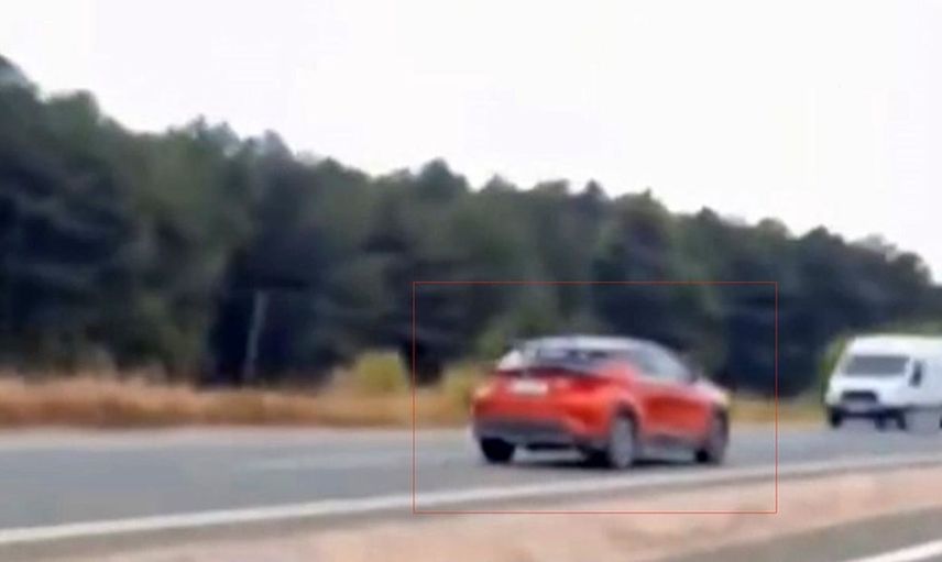 Karabük'te ters yönde giden sürücü tehlikeye davetiye çıkardı