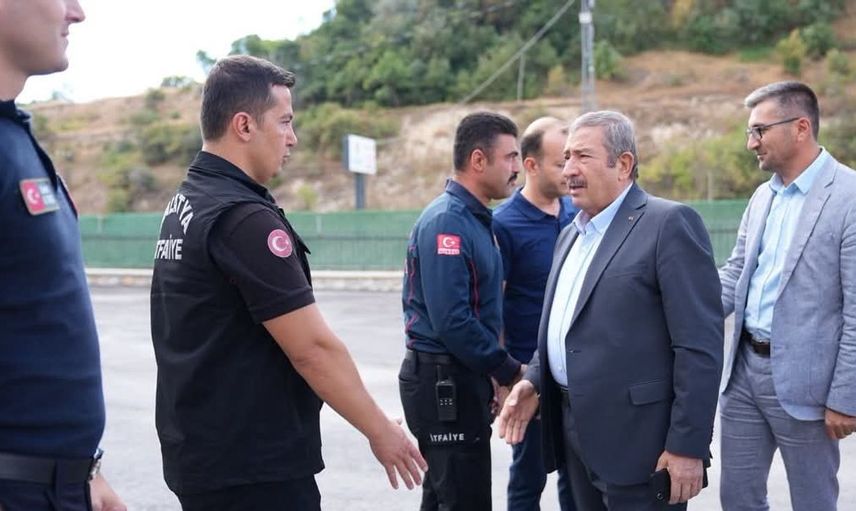 İtfaiye Haftası'nda itfaiye personeline duyarlı ziyaret