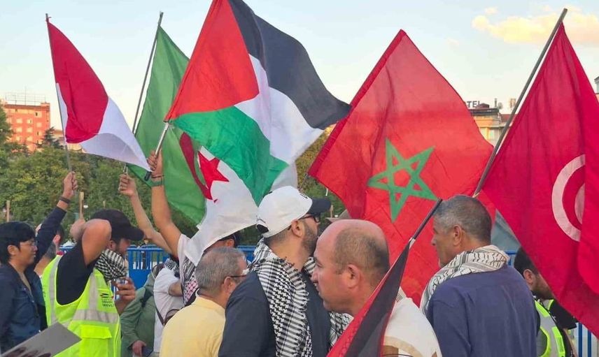 Bosna hersek’ten yola çıkan filistin konvoyu ankara’da karşılandı