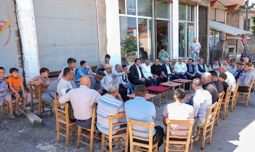 Yılmaz, Göksuncuk Mahallesi'ni ziyaret etti