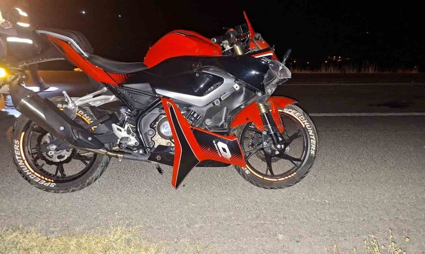 Kütahya'da motosiklet kazası: bir kişi yaralandı