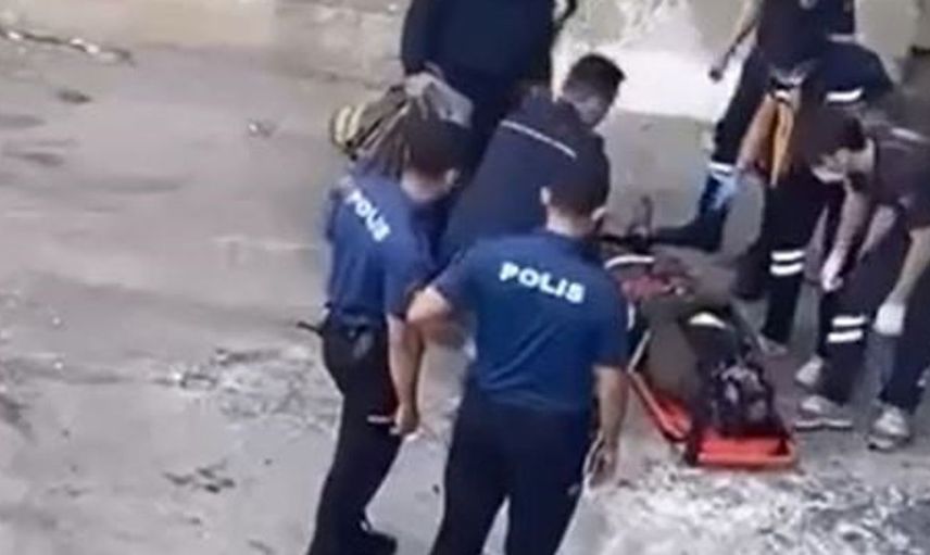 Polisten kaçmaya çalışan kadın, dereye atlayınca ağır yaralandı