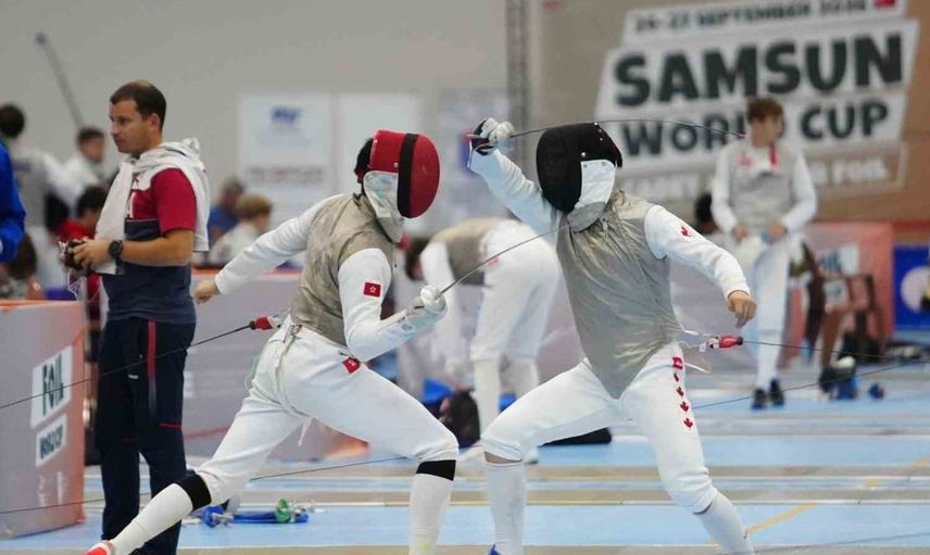 Samsun'da flöre heyecanı: 606 sporcu madalya için mücadele ediyor