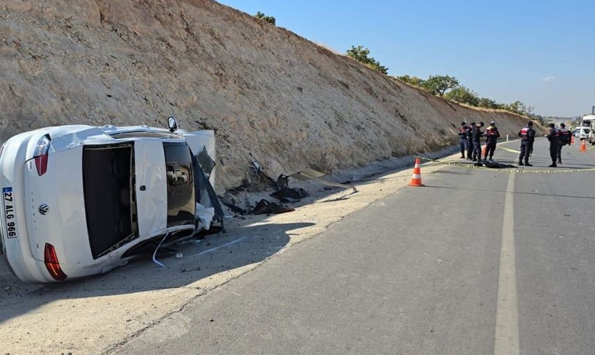 Gaziantep'te kavşakta motosiklet kazası: Sürücü hayatını kaybetti