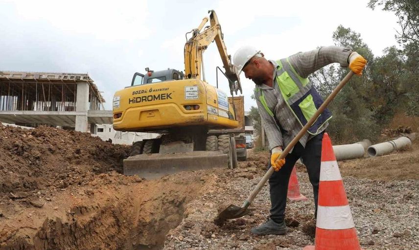 Mudanya'da büyükşehir belediyesi tarafından altyapı iyileştirmesi gerçekleşti