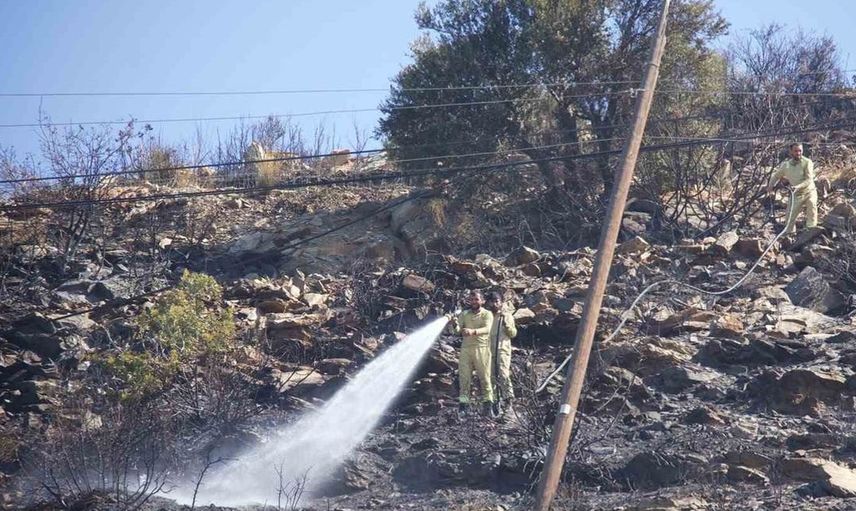 Mersin’deki orman yangını kontrol altına alındı, soğutma çalışmaları devam ediyor