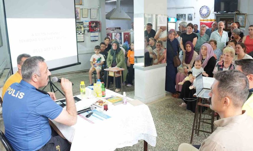 Emniyetin mahalle buluşmaları devam ediyor