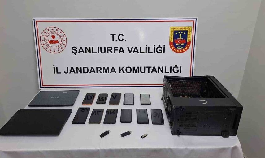 Şanlıurfa merkezli dolandırıcılık ağında 9 gözaltı: 877 milyon lira işlem hacmi