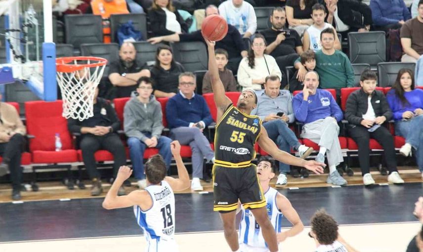 Türk Telekom, EuroCup'da BC Siauliai karşısında zorlansa da kaybetti