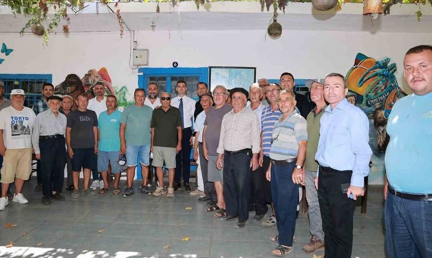 Bodrum'da yol çalışmaları incelemesi: Başkan Mandalinci Çamlık'ta mahalle sakinleriyle buluştu