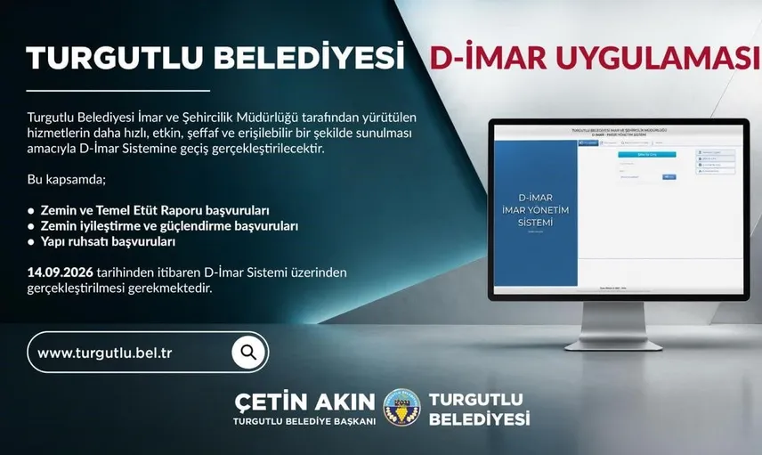 Turgutlu Belediyesi dijital imar sistemini genişletiyor