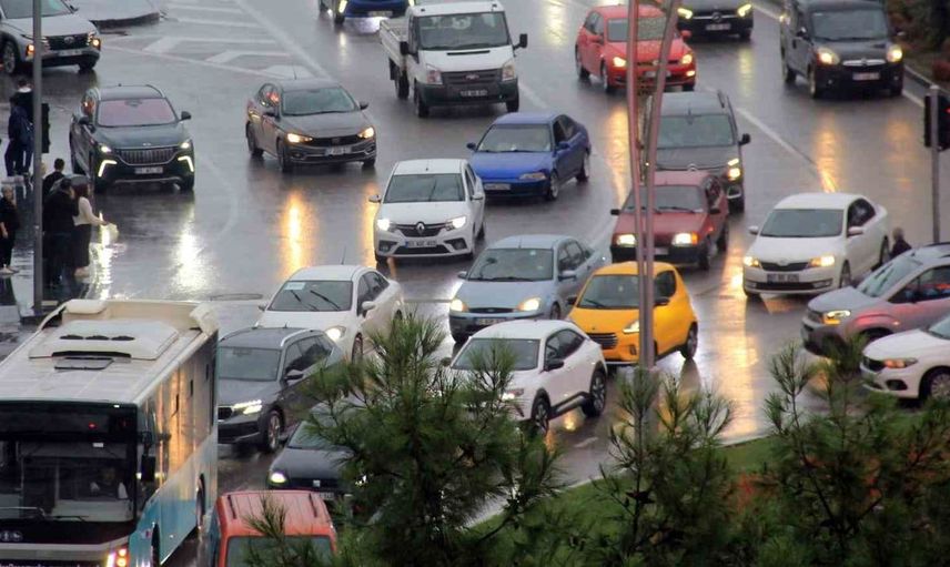 Samsun trafiğinde büyük artış: 36 bin yeni araç kaydedildi