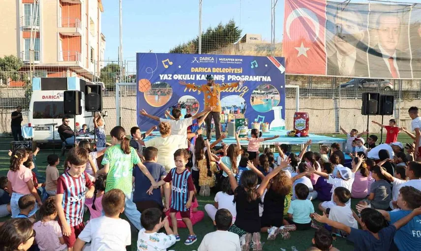 Darıca’da 3 bin 300 çocuk spor eğitimi ile yaz tatilini değerlendirdi