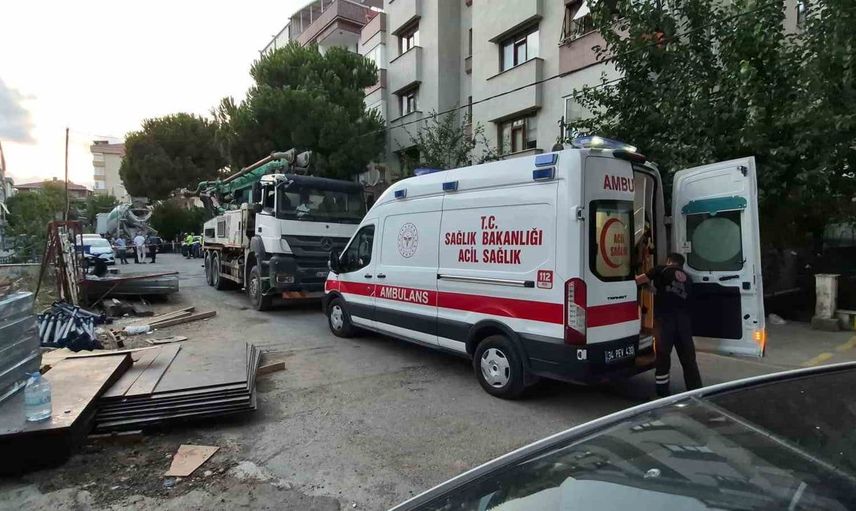 Maltepe'de beton mikseri altında kalan kadından acı haber