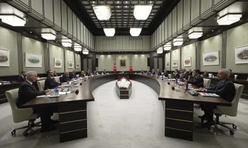 Kabine toplantısı cumhurbaşkanı recep tayyip erdoğan başkanlığında başladı