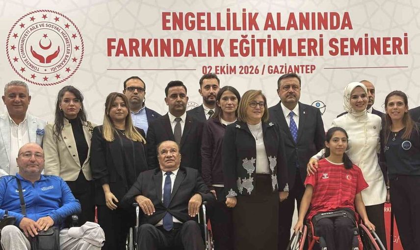 Engelli bireylerin kamudaki varlığı 15 kat arttı: Bakan Göktaş Gaziantep'te mesaj verdi