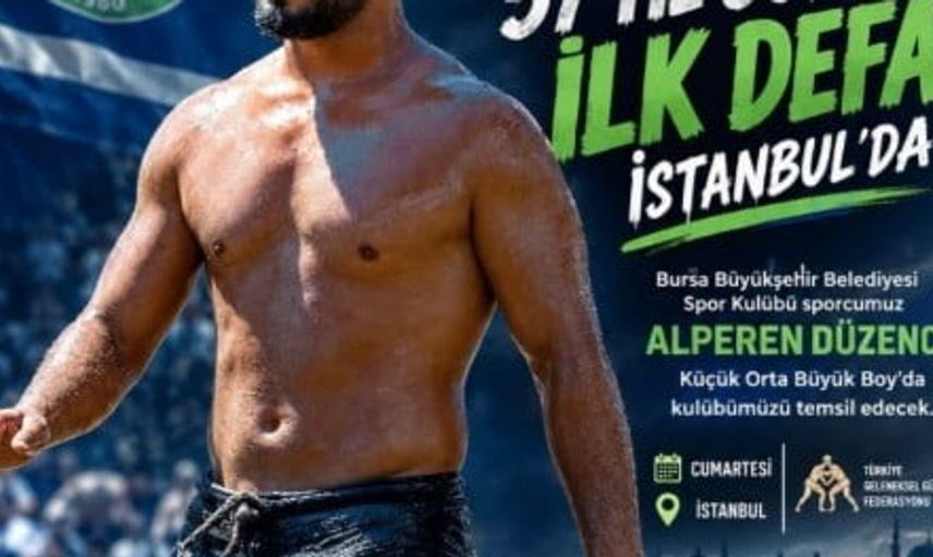 Güreşin kalbi Bursa'da atıyor: Alperen Düzenci Cumhurbaşkanlığı Kupası'nda