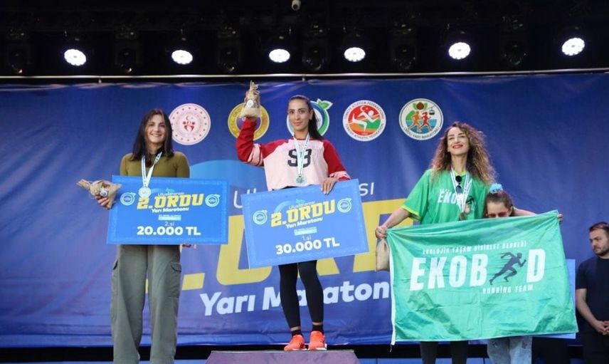 Ordu yarı maratonunda uluslararası mücadele: 707 sporcu koştu