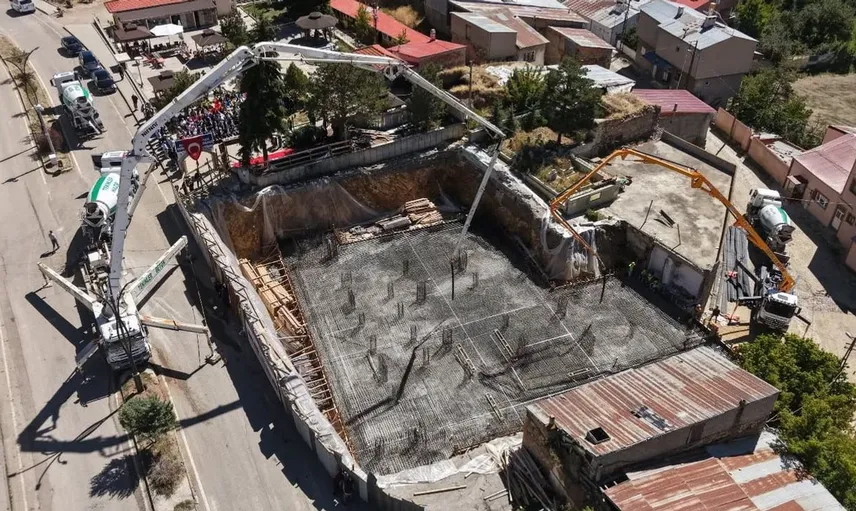 Aydıntepe'de yeni ibadet merkezi için temel atıldı