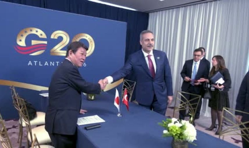 Hakan Fidan, Japonya Dışişleri Bakanı Motegi ile ticaret ve yatırım konularını görüştü