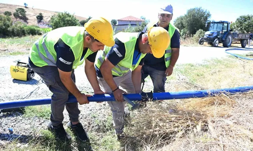 Beypınar Mahallesi'nde su altyapısı yenileniyor