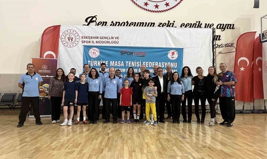 Eskişehir'de masa tenisi minikler milli takım seçmeleri başlıyor