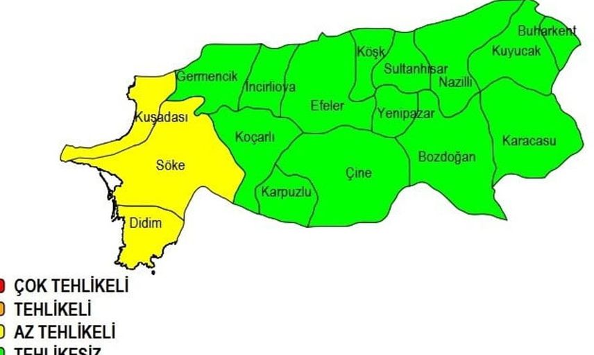 Aydın batısında yağışlar etkili olacak: vatandaşlar dikkatli olmalı