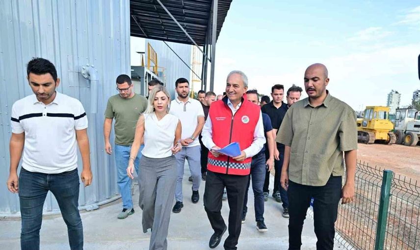 Kepez'de emülsiyon tesisi ile asfalt maliyetleri düşüyor
