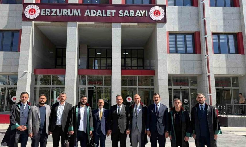 Erzurum'da avukatına bıçakla saldıran sanığa ceza verildi