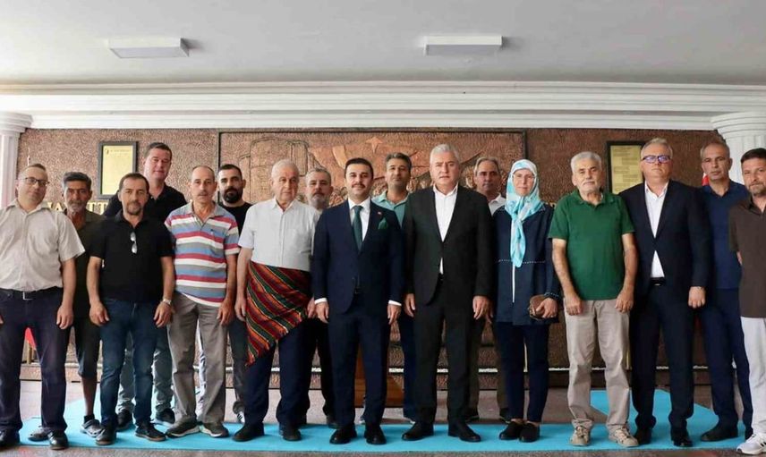Koçarlı kaymakamı esnaflarla ahilik geleneğini tartıştı