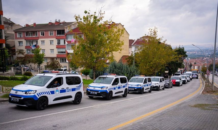 Gölbaşı Belediyesi, yeni araçlarla hizmet kapasitesini artırdı