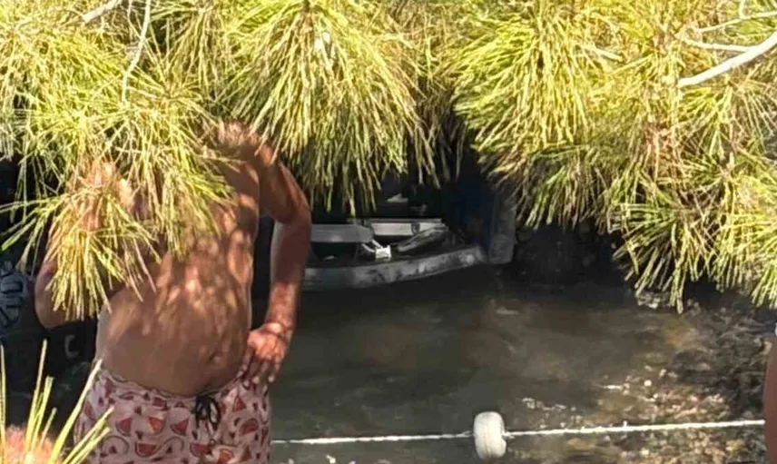 Fethiye'de ATV kazası: baba ve çocuğu yaralandı