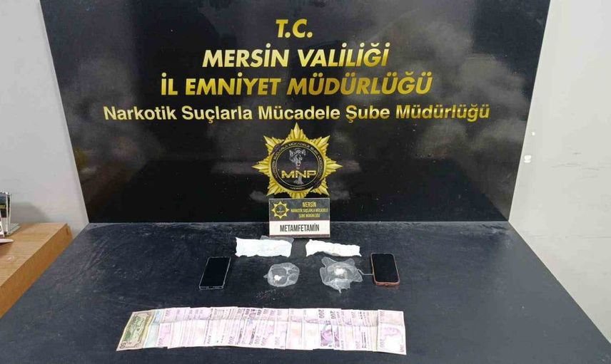 Mersin'de düzenlenen uyuşturucu operasyonu: 5 tutuklama