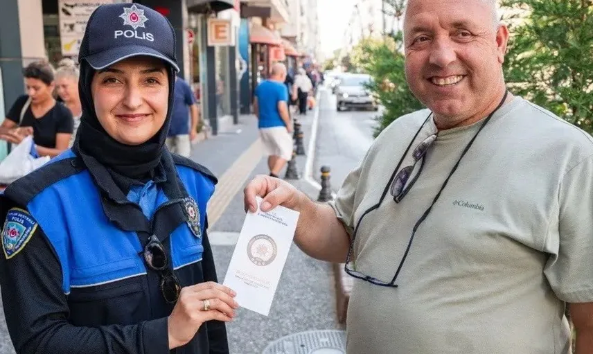 Sinop'ta polis bilgilendirme etkinliğiyle dolandırıcılığa karşı önlem aldı