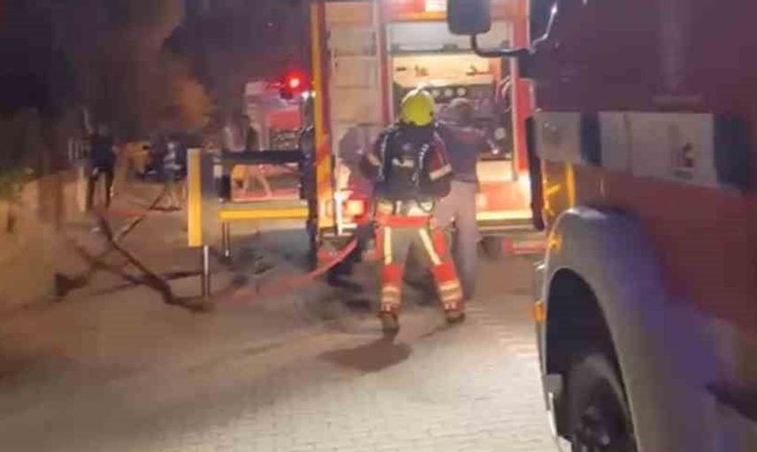 Ayvalık'ta bodrum katında bir günde iki yangın paniği