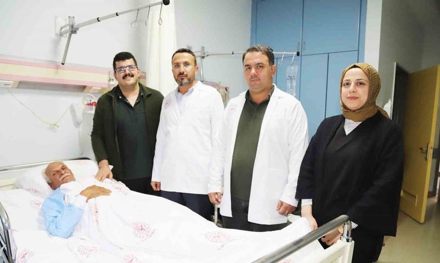 Adıyaman'da periferik arter hastalığına yeni bir tedavi yöntemi uygulanmaya başlandı