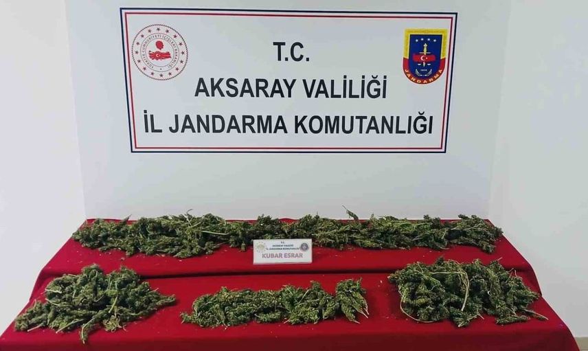 Aksaray'da uyuşturucu operasyonu: üç kişi tutuklandı