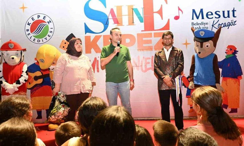 Kepez'de çocuklar için düzenlenen etkinlikle yüzler güldü