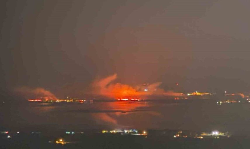 Beyşehir'de anız yangınları artıyor: Tarlalar alev alev yanıyor