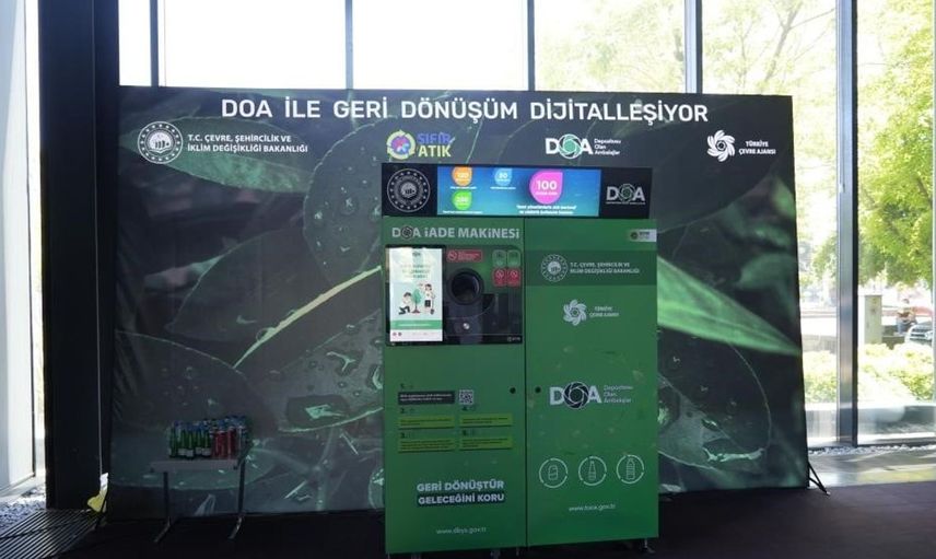 Samsunlu Turgay Baş, 100 bin ambalaj hedefini aşarak dönüştürüme öncülük etti