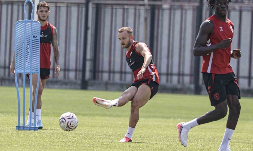 Samsunspor, Fenerbahçe maçı için hazırlıklarını sürdürüyor