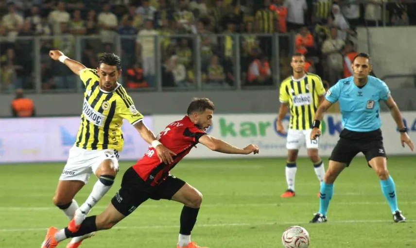 Gençlerbirliği ve Fenerbahçe ilk yarıda golsüz eşitliği bozamadı