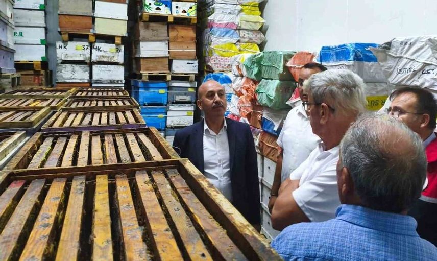 Havran'da arı ürünleri için soğuk hava depolama süreci değerlendirildi