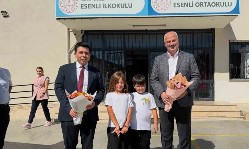 Yeni eğitim yılı başlangıcında öğrencileri yalnız bırakmadılar